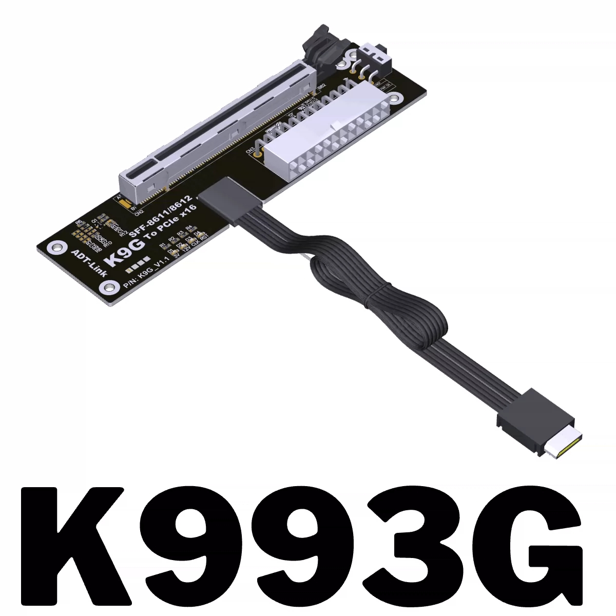 K993G-BK7 PCI-E 5.0 x4 to OCuL - đánh giá và giá Oculink Egpu Mini Pc