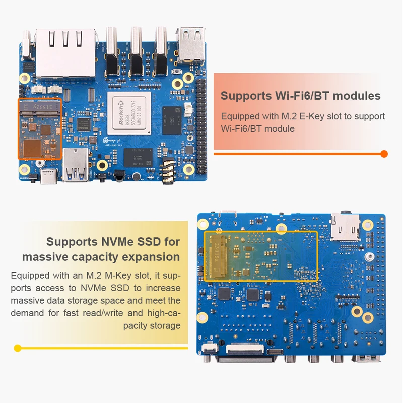 Orange Pi 5 Plus 4 8 16 GB RAM - đánh giá và giá Rockchip Rk3588 Development Board