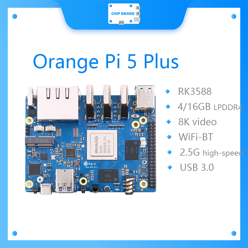 Orange Pi 5 Plus 16G RAM Singl - đánh giá và giá Rockchip Rk3588 Development Board